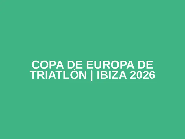COPA DE EUROPA DE TRIATLÓN | IBIZA 2026 logo