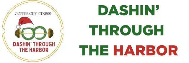 Copper City Fitness Dashin’ through the Harbor 5K logo