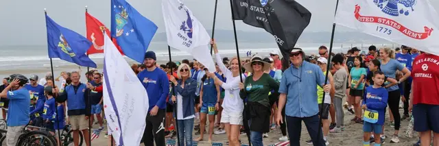 Coronado Rotary Low Tide Ride & Stride logo