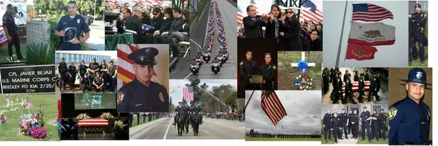 Corporal Javier Bejar Memorial Run     Reedley Police Department logo
