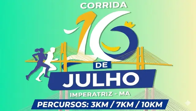 CORRIDA 16 DE JULHO logo