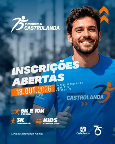 CORRIDA DA CASTROLANDA - 75 ANOS logo