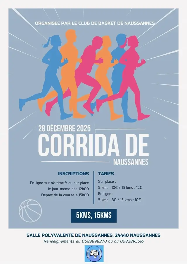 Corrida de Naussannes 2026 logo