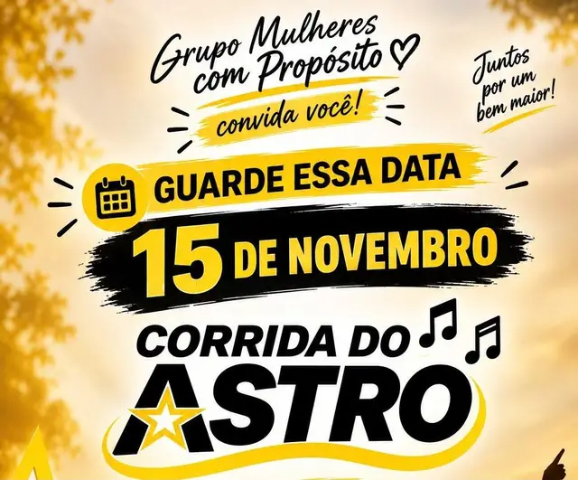 Corrida do astro logo