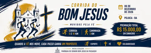 CORRIDA DO BOM JESUS logo
