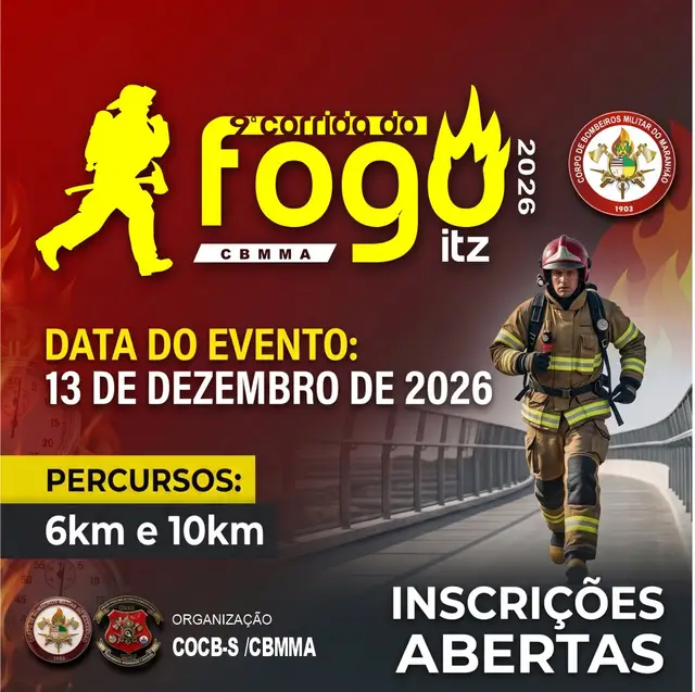 CORRIDA DO FOGO 2026 logo