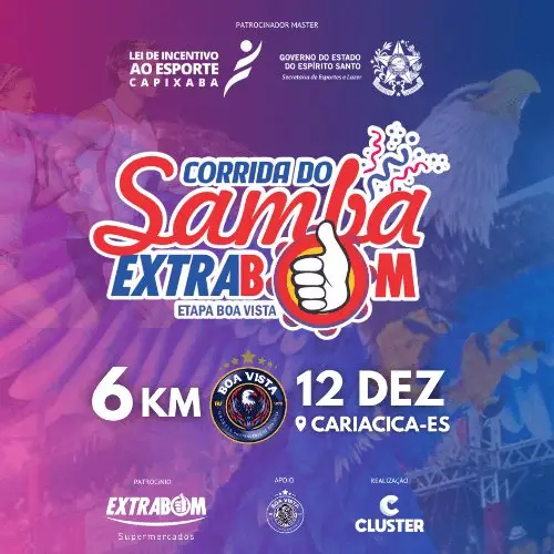 CORRIDA DO SAMBA - ETAPA BOA VISTA EXTRABOM logo