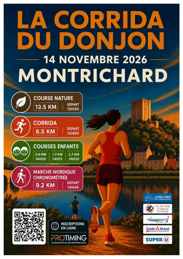 Corrida du Donjon logo