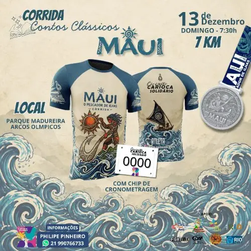 CORRIDA E CAMINHADA CONTOS CLASSICOS - MAUI logo