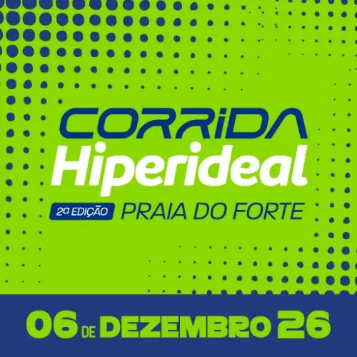 CORRIDA HIPERIDEAL 2° EDIÇÃO - PRAIA DO FORTE logo