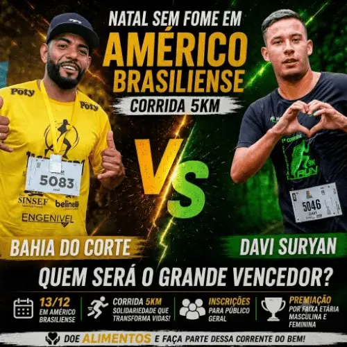 CORRIDA - NATAL SEM FOME EM AMÉRICO BRASILIENSE logo