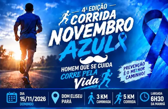 CORRIDA NOVEMBRO AZUL logo