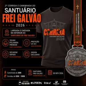 CORRIDA SANTUÁRIO FREI GALVÃO logo