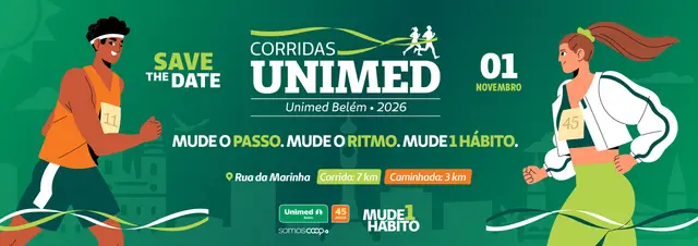CORRIDA UNIMED BELÉM 2026 logo