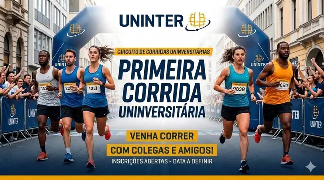 Corrida UNINTER em Movimento logo