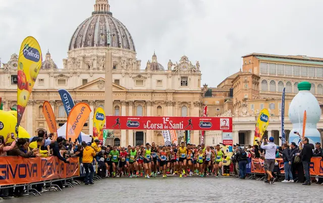 Corsa dei Santi - Giro delle Quattro Basiliche logo