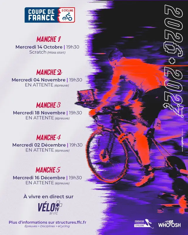 Coupe de France eCycling 26/27 logo