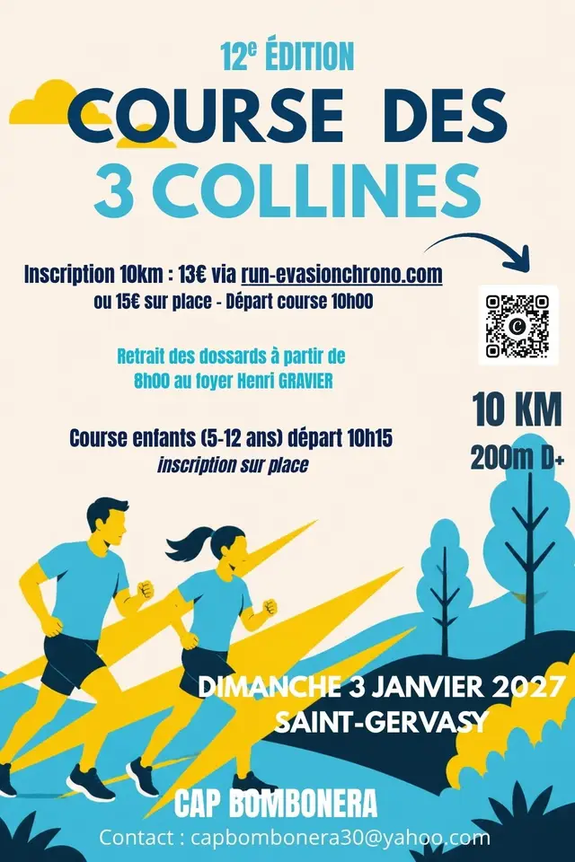 COURSE DES 3 COLLINES logo