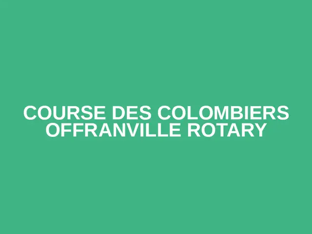 Course des Colombiers Offranville Rotary logo