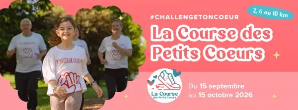 Course des Petits Coeurs logo