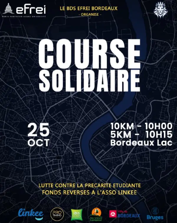 Course Solidaire de l'Efrei logo