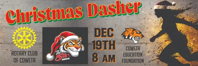 Coweta Christmas Dasher logo