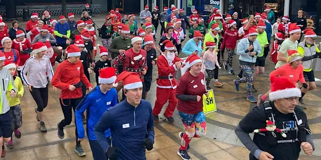 Cranleigh Santa Dash 2026 logo