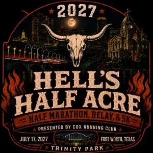 CRC Hell's Half Acre Half Marathon & 5K logo