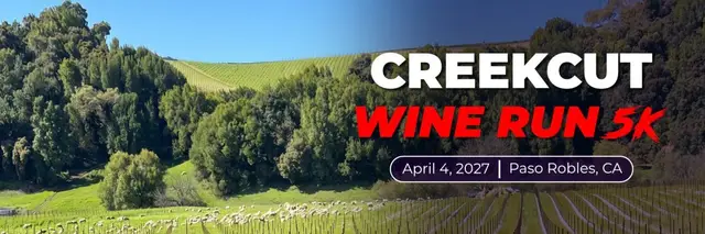 Creekcut Wine Run 5k logo