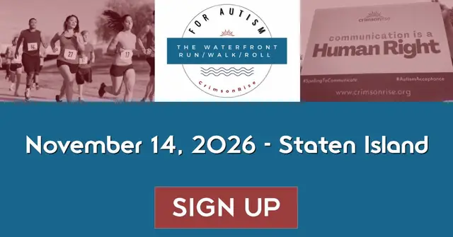 CrimsonRise Waterfront 5K and 1M Run/Roll/Walk 2026 logo
