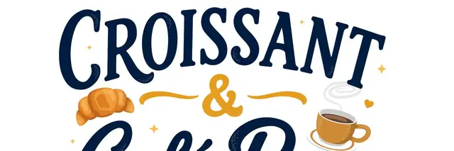 Croissant & Cafe 5K Run & Walk logo