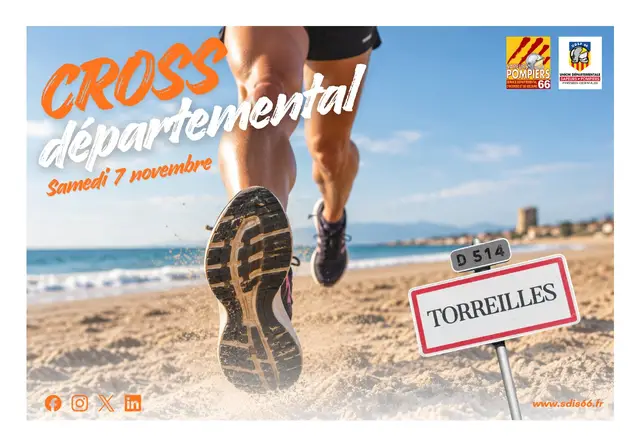Cross Départemental SDIS66 2026 logo