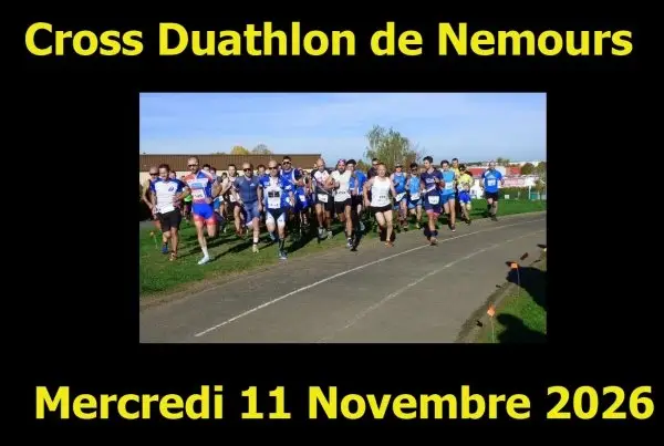 Cross Duathlon de Nemours logo