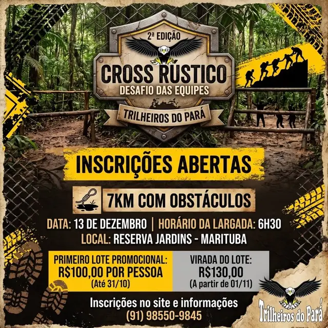 Cross Rústico – Desafio das Equipes – 2ª Edição logo