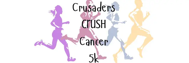 Crusaders Crush Cancer 5k logo