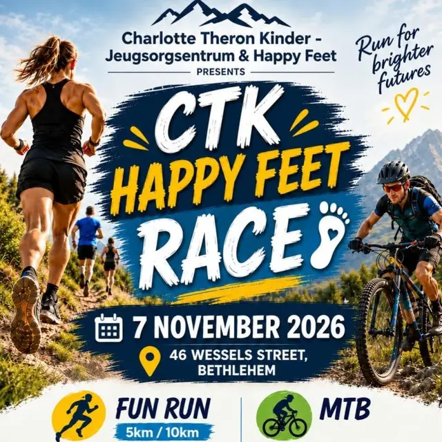 CTK Happy Feet Race logo