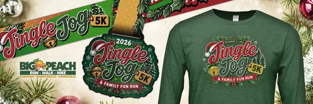 Cumming Christmas Jingle Jog 5K & Fun Run logo