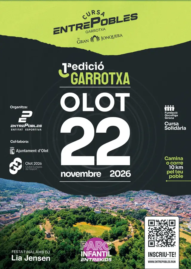 Cursa Entrepobles La Garrotxa 2026 logo