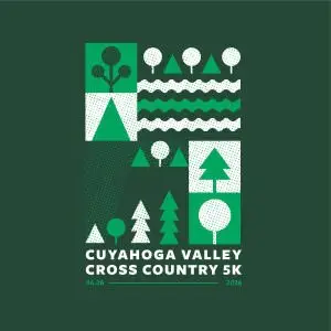 Cuyahoga Valley Cross Country 5K logo