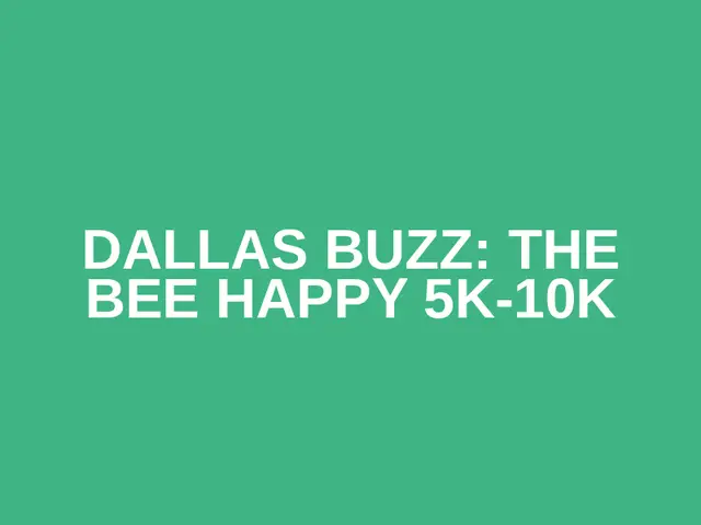 DALLAS BUZZ: THE BEE HAPPY 5K-10K logo