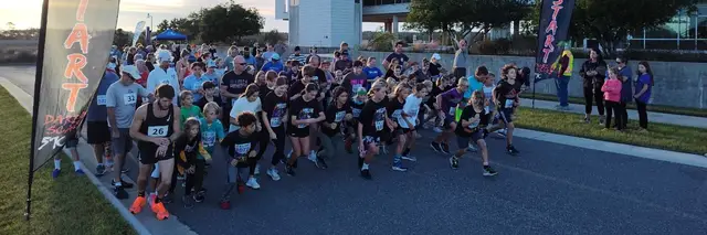Dare to Scare 5k & Sweet Treat Fun Run logo