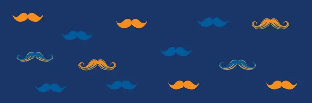 Dash For The Stache 5k logo