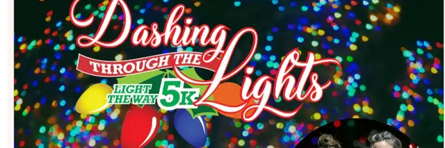 Dashing Through the Lights: Light the Way 5K Run logo