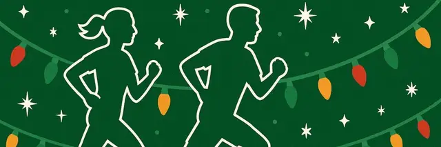 Dashing Through the Upper Cumberland Lights Fun Run! logo