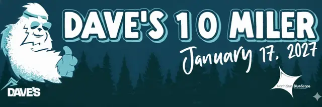 DAVE'S 10-MILER & YETI 10K Presented by North Star Bluescope logo