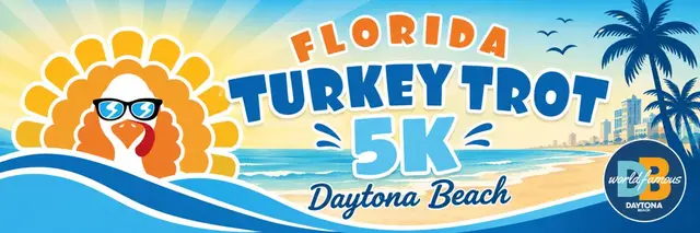 Daytona Beach Turkey Trot 5k logo