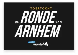 De Ronde van Arnhem - powered by Mantel 2027 logo