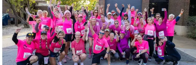 Deer Park Goes Pink 5K logo