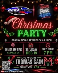 Deganation & Team Pack A Lunch Present:  Thomas Cain Live at The Kamp  A Holiday Gift to You logo