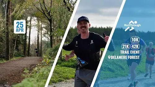 Delamere Forest 10k, 21k & 42k April 2027 logo